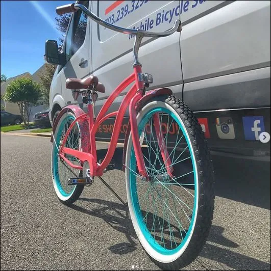 sixthreezero BE Women's Single Speed Beach Cruiser Bicycle