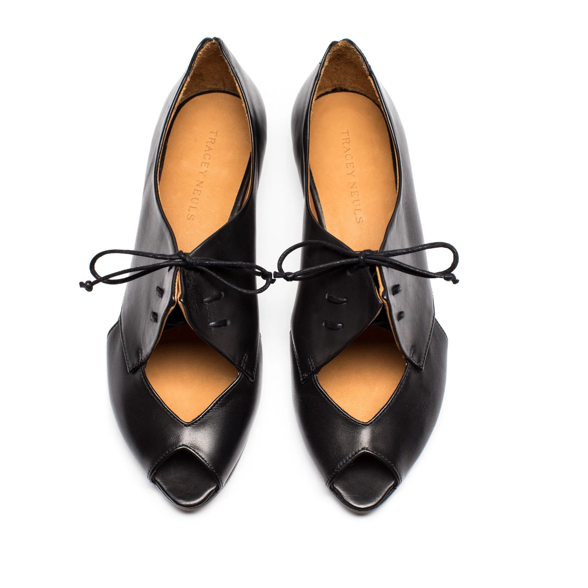 SS24 PERRY Smoke | Leather Shoes