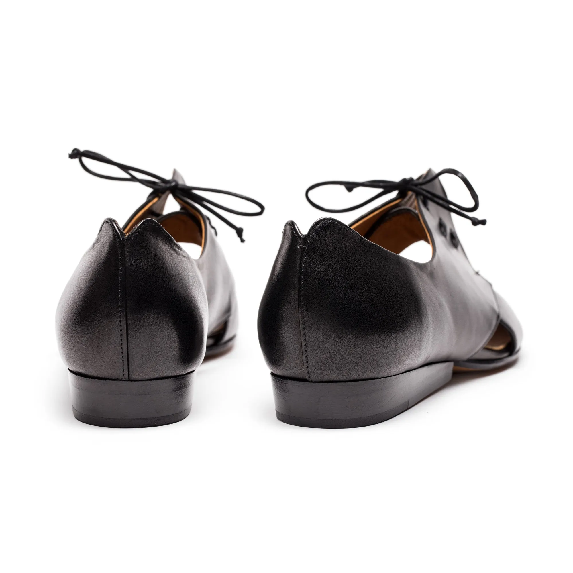 SS24 PERRY Smoke | Leather Shoes