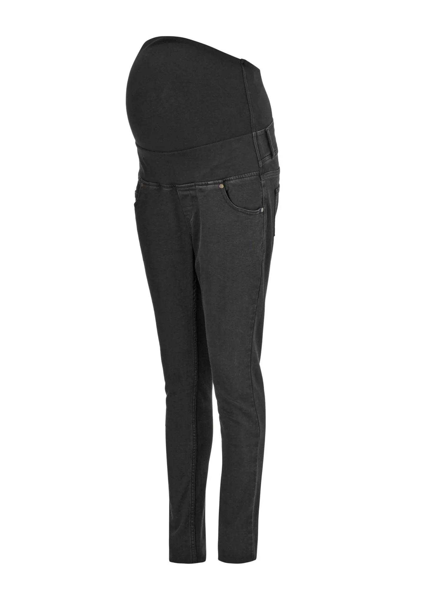 Super Stretch Maternity Skinny Jeans - Black