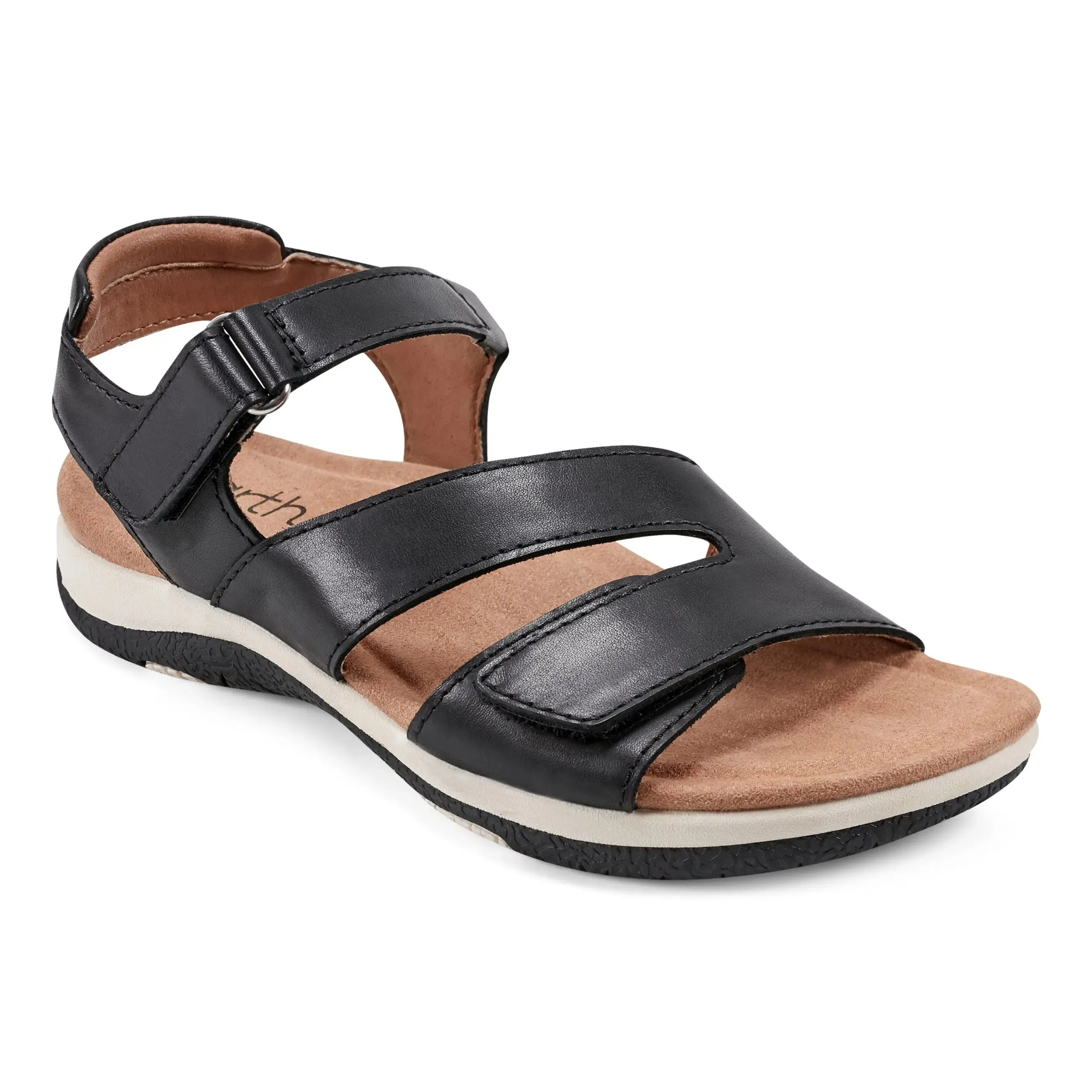 Sureal Casual Strappy Round Toe Flat Sandals