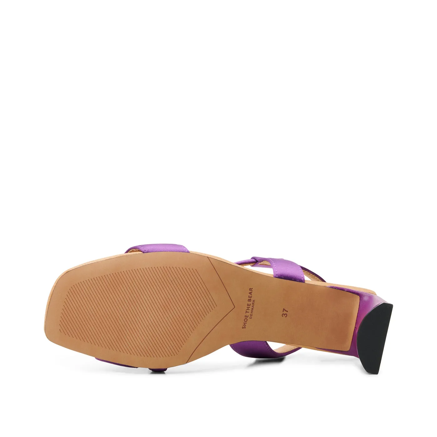 Sylvi sandal satin - VIOLET SATIN