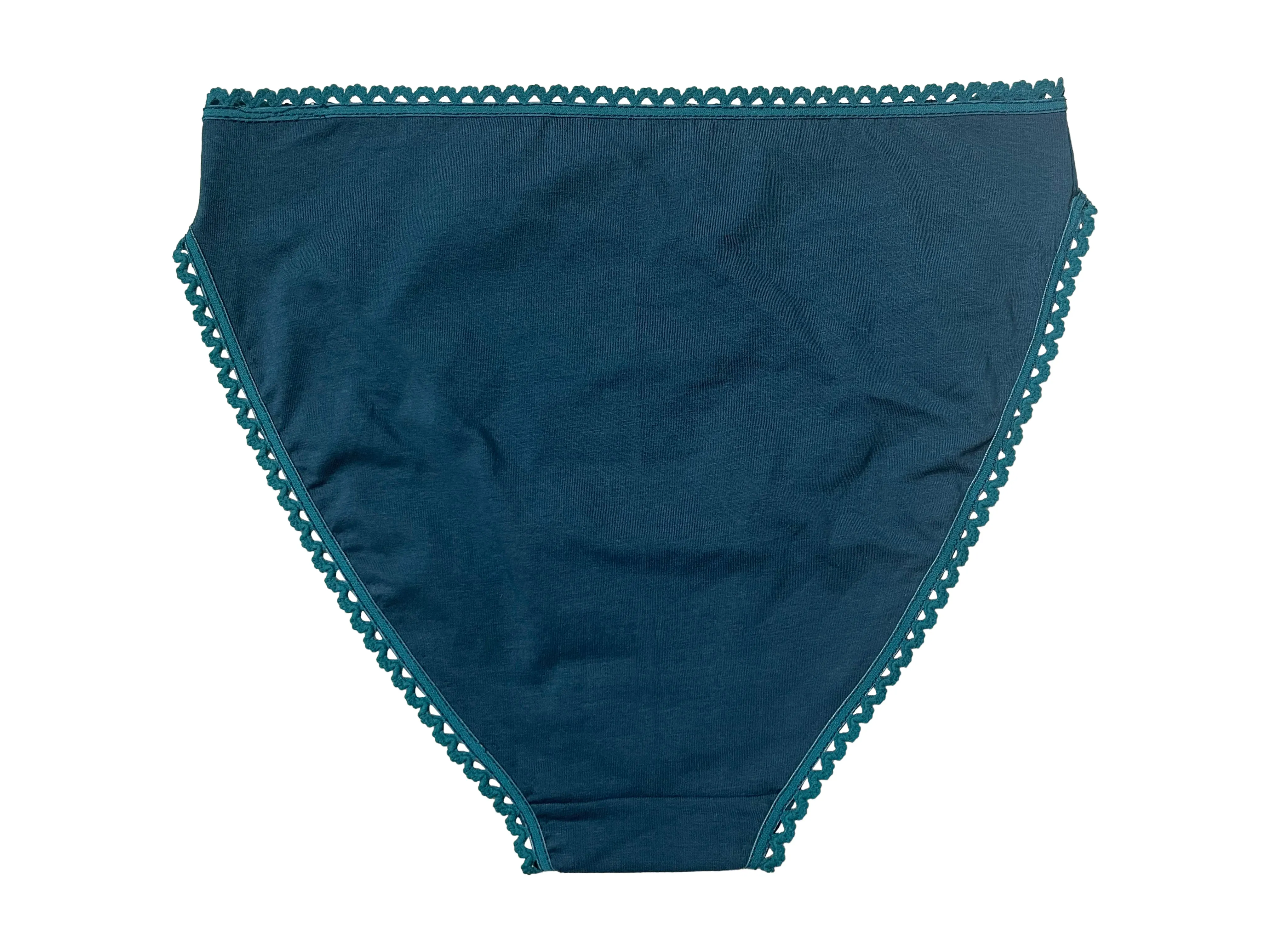 Teal High Leg Brief