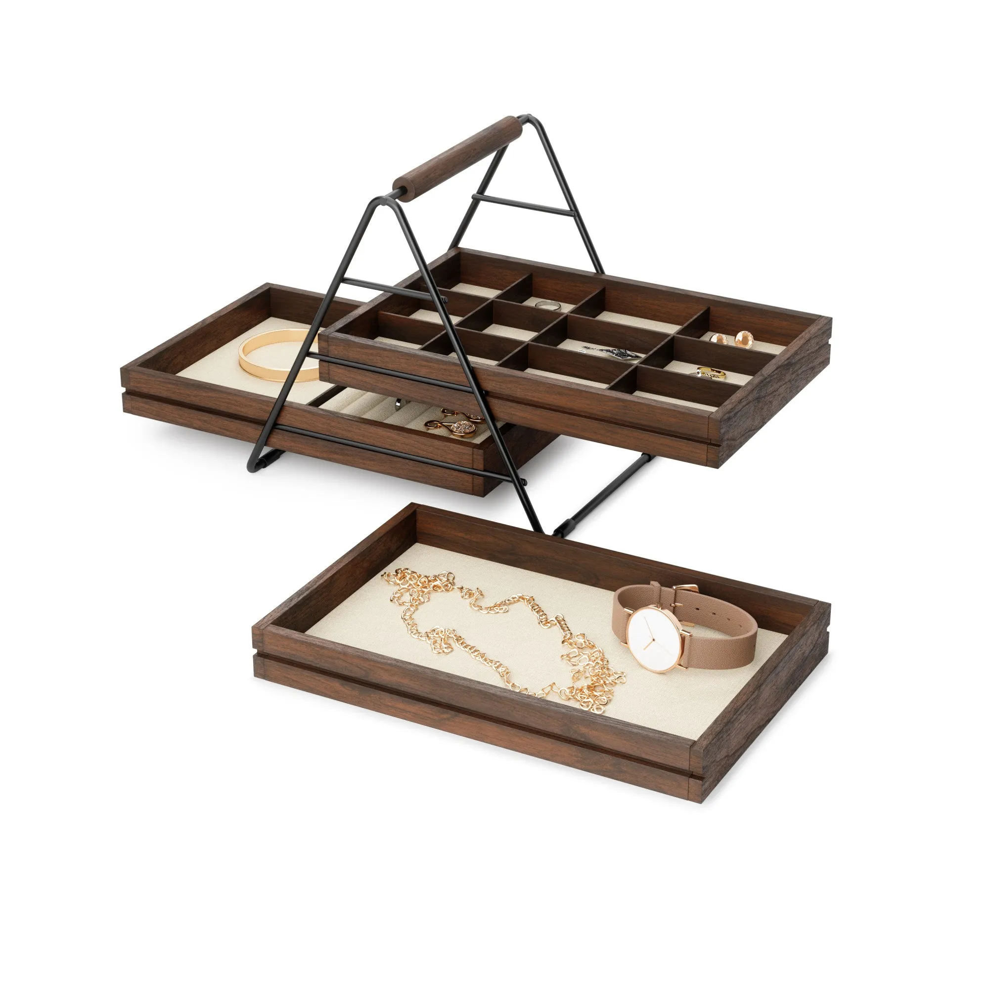 Terrace 3-Tier Jewelry Tray