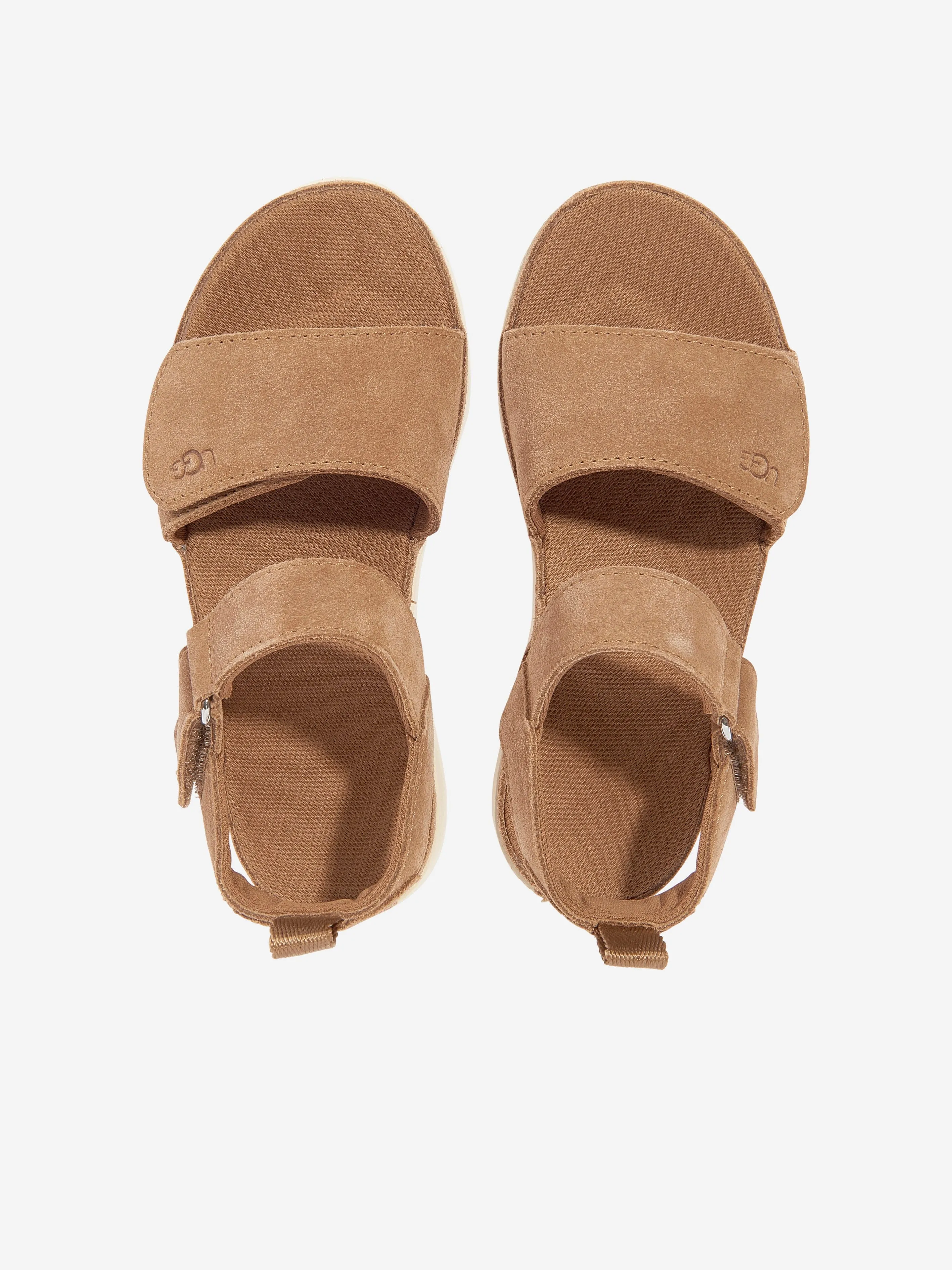 UGG Girls Goldenstar Sandals in Brown