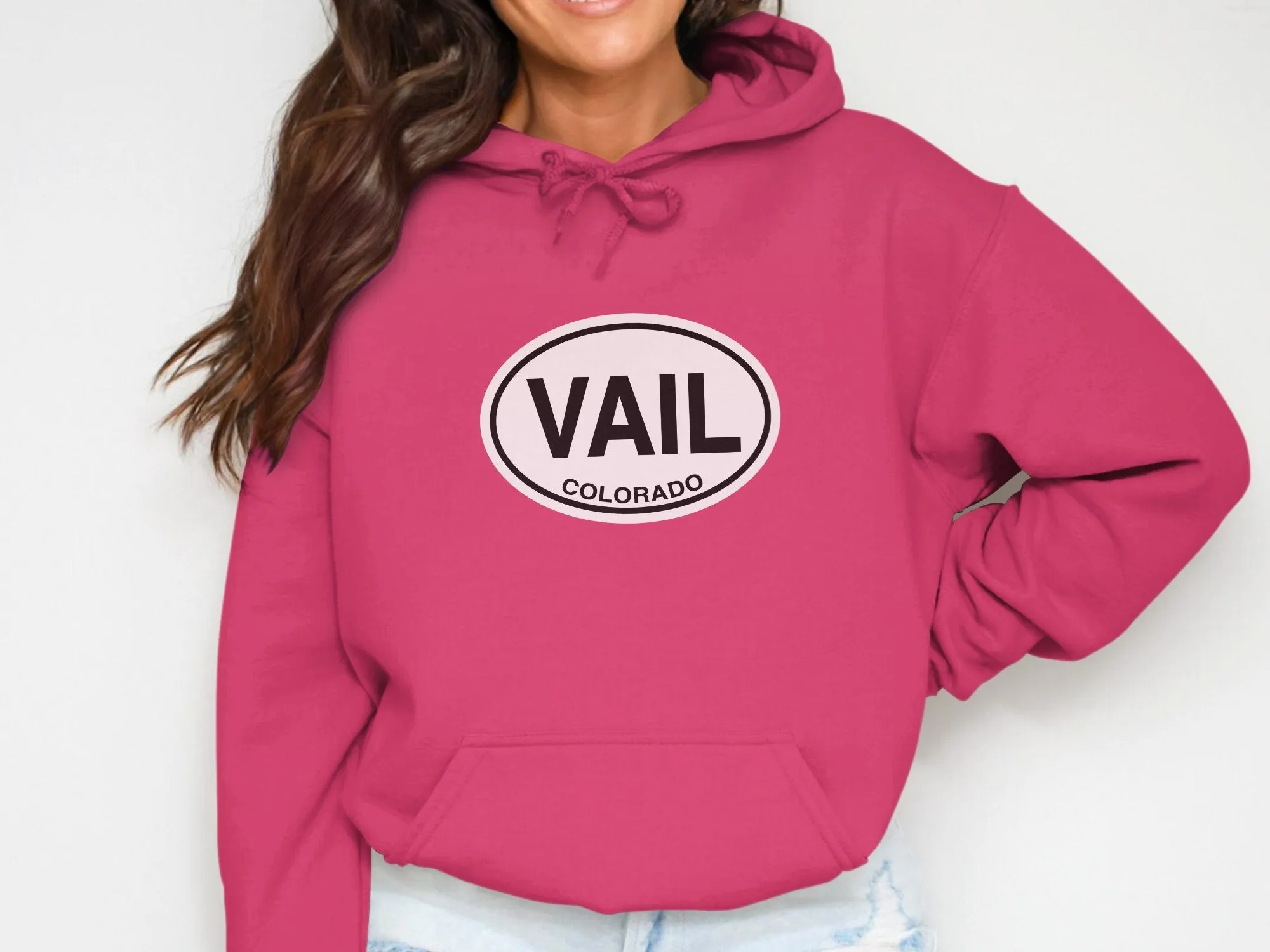 Vail Travel Vacation Hoodie for Elegant Mountain Getaways