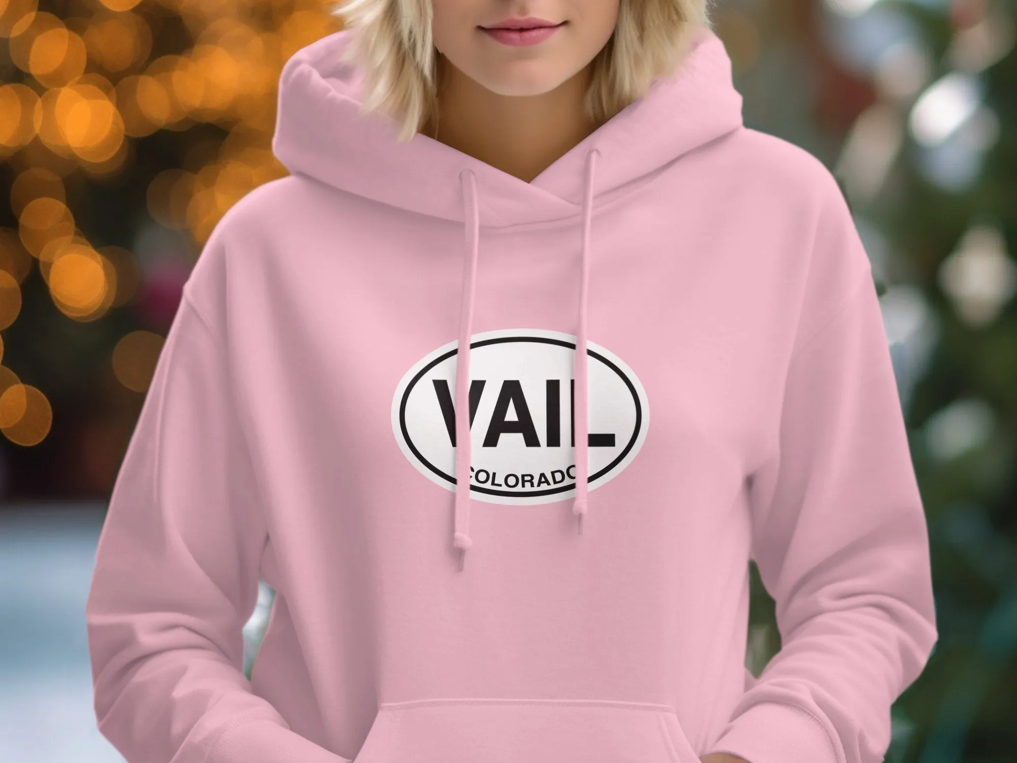 Vail Travel Vacation Hoodie for Elegant Mountain Getaways