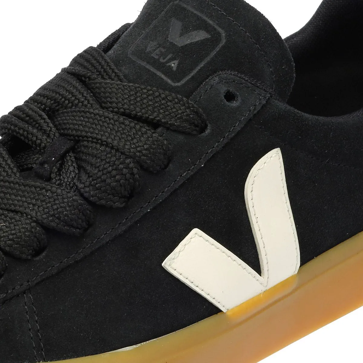 Veja Campo Suede Women's Black Trainers