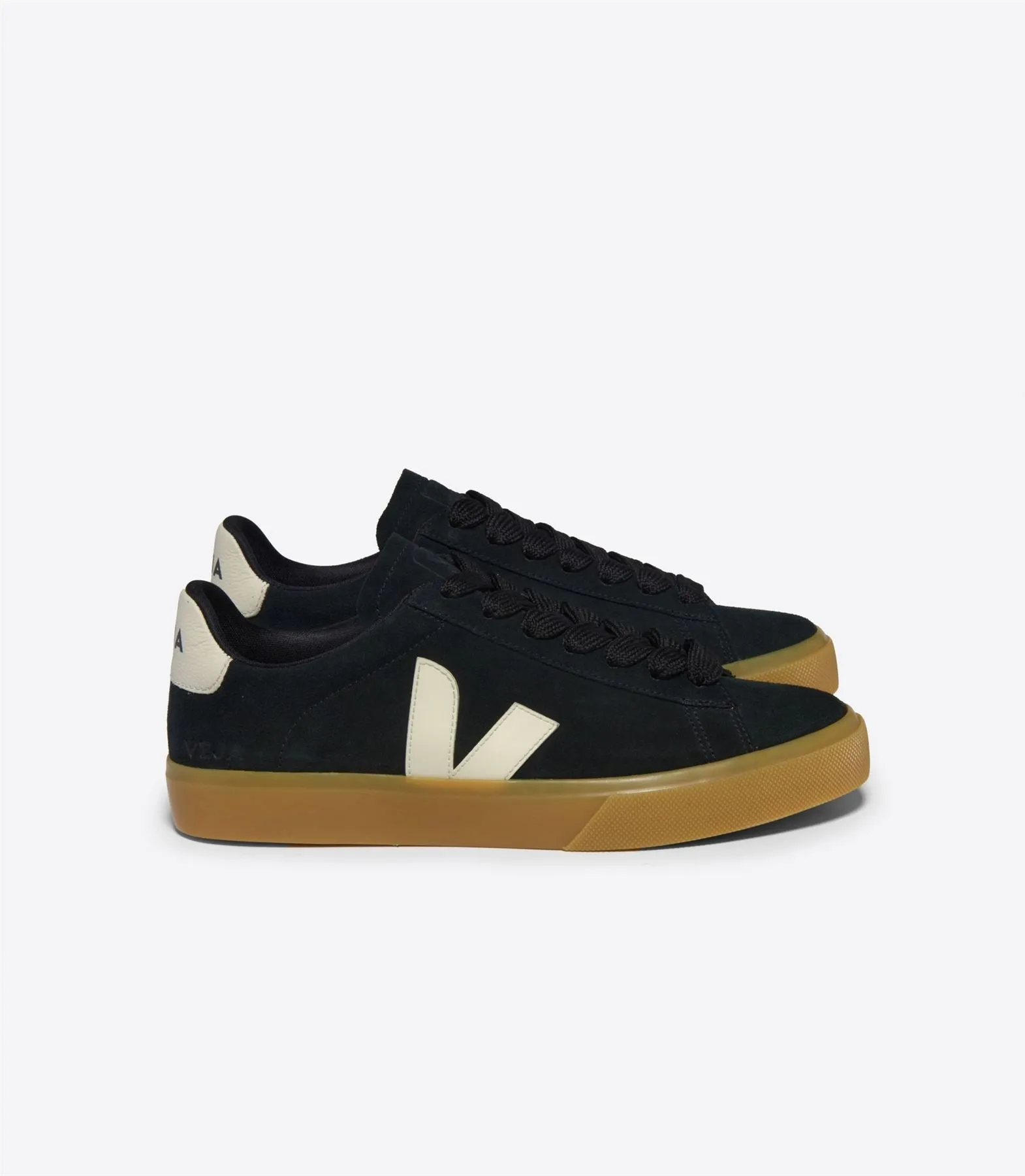 Veja Campo Suede Women's Black Trainers