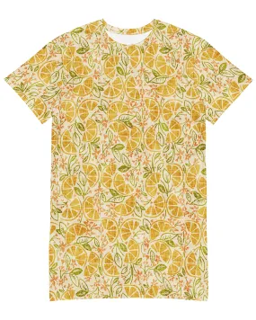 Vintage Citrus T-shirt Dress