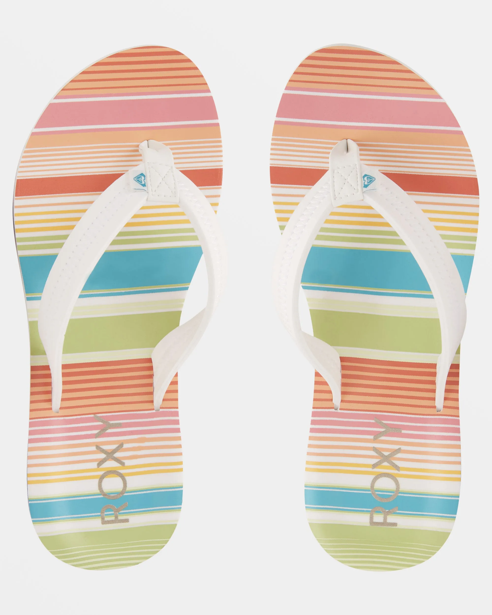 Vista Loreto II Flip-Flops - White/Ocean/Citrus