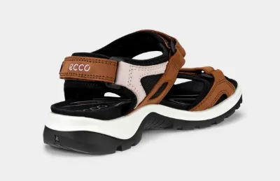 Women's Ecco Yucatan Sandal 069563-60878 Color:  Mink/Violet Ice