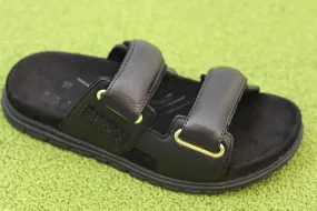 Womens Lisa Sandal - Black Leather