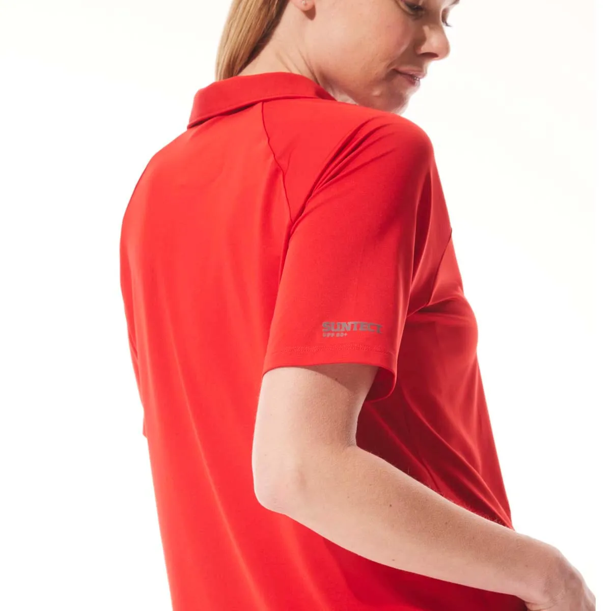 Womens Resort Short Sleeve Polo | Fire