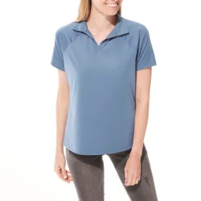 Womens Resort Short Sleeve Polo | Marlin Blue