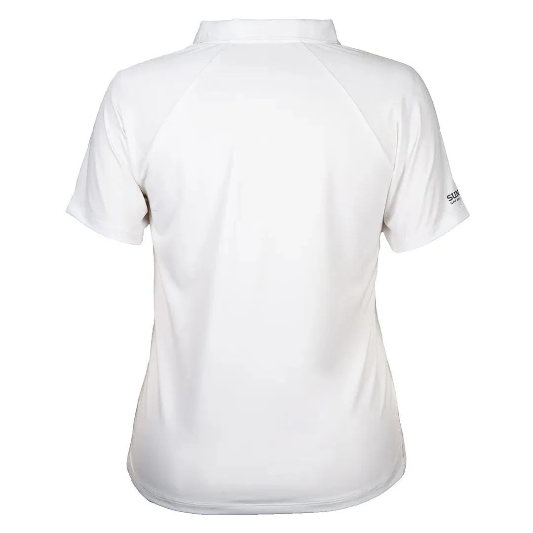 Womens Resort Short Sleeve Polo | White