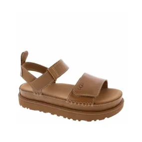 Women's Shoes UGG GOLDENSTAR Leather Sandals 1156431 TAN