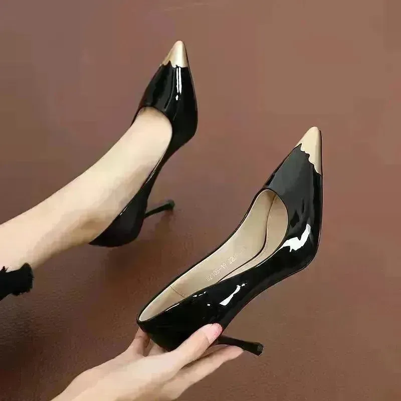 Women's Stiletto High Heels Korean Style Fashion Commuter Shoes