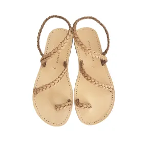 YAARA SANDALS SUEDE CAMEL