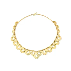 Yellow Gold Duplex Necklace