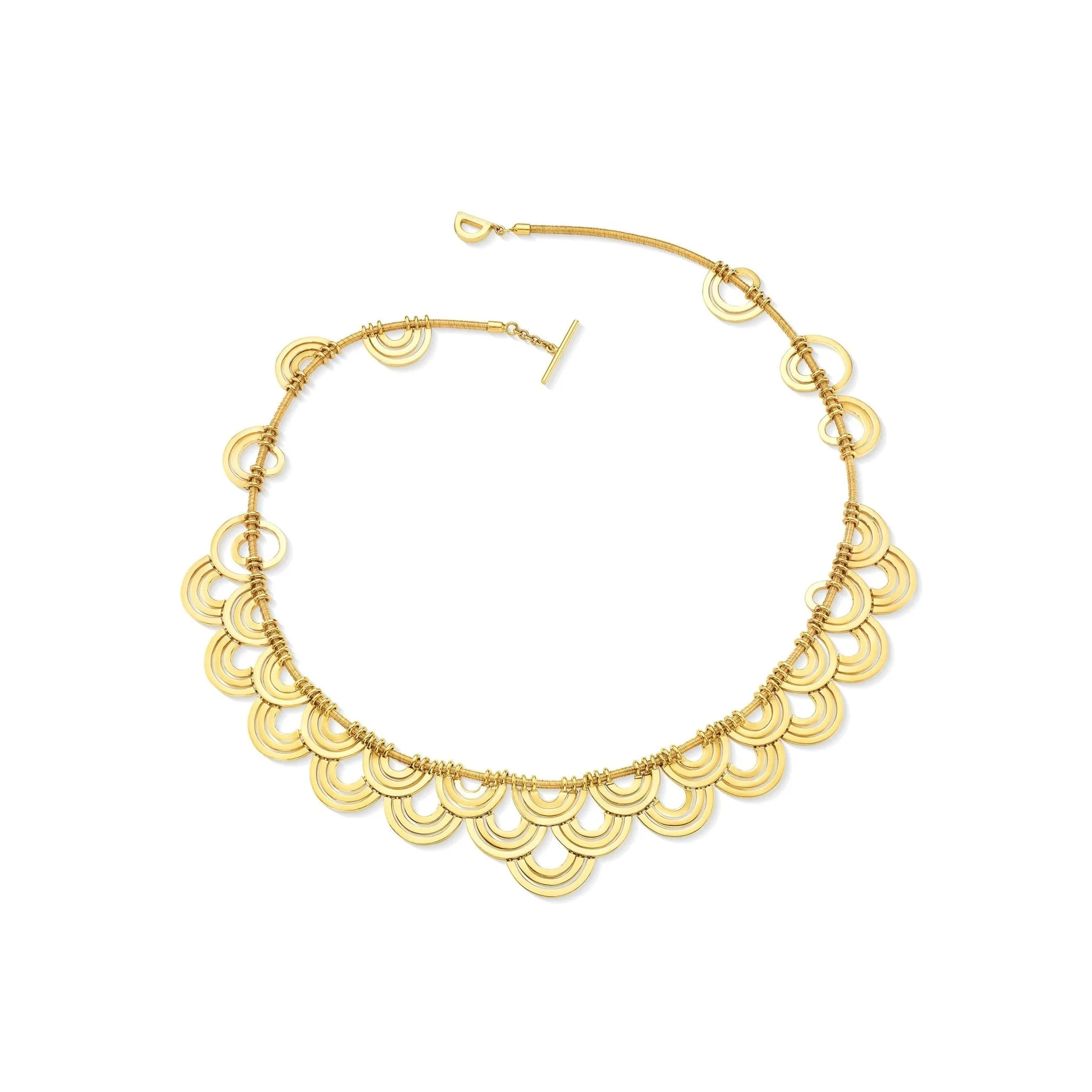 Yellow Gold Duplex Necklace