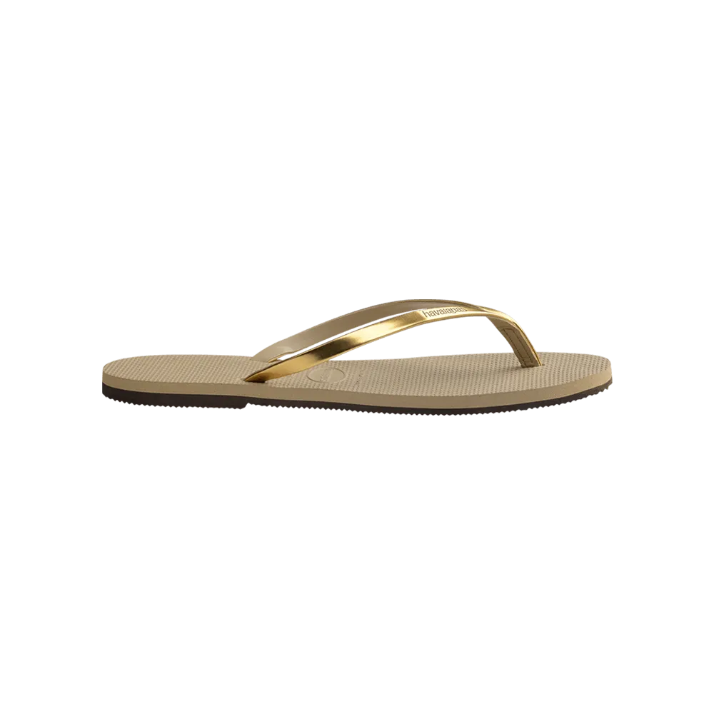 You Metallic Sandals